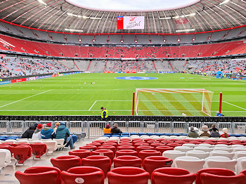 Allianz Arena Champions League FCB Frauen am 01.04.2026
