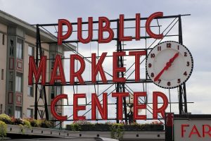 Der Pike Place Market, eine Institution in Seattle