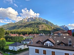 Blick vom Hotelbalkon