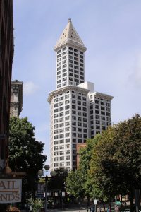 Der Smith Tower, den ich am Vortag besucht habe