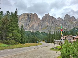 Am Passo Sella Dolomiti