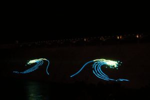 Lasershow am Grand Coulee Dam