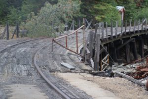 Eisenbahn zur Mine