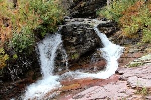 Flüsschen zu den Baring Falls