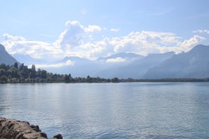 Blick über den Genfer See