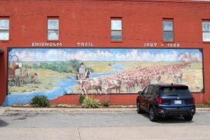 Chisholm Trail Cattle Drive Wandgemälde