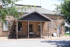 Wachhaus von 1888, später ein Postamt