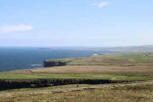 Blick auf die Küste Richtung Nordosten