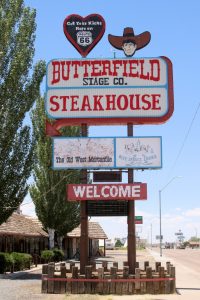 Butterfield Stage Co. Steak House Leuchtreklame