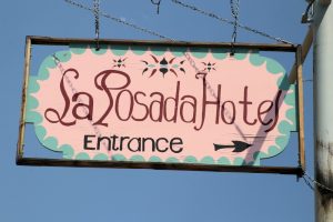 La Posada Hotel Werbeschild