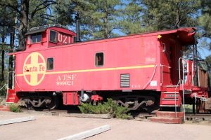 Caboose als Motelzimmer