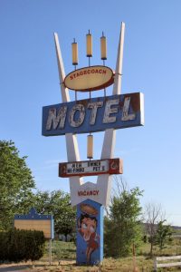 Stagecoach 66 Motel & Restaurant Leuchtreklame