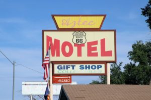 Aztec Motel Leuchtreklame