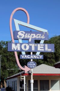 Supai Motel Leuchtreklame 