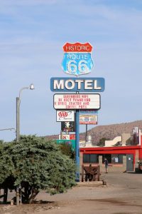 Historic Route 66 Motel Leuchtreklame