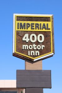 Imperial 400 Motel Leuchtreklame