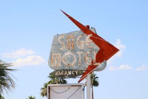 Sage Motel Leuchtreklame