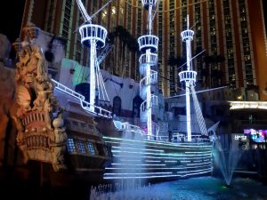 Schiff vom Treasure Island