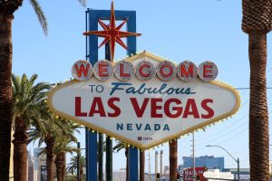 Welcome to Fabulous Las Vegas Schild