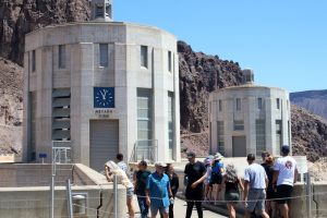 Wassereinlaufturm Nevada-Seite