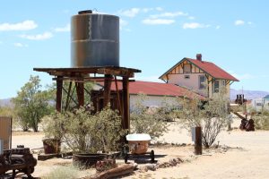 Goffs Depot, eine Art Freilichtmuseum