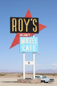 Roy's Cafe, Motel & Gas Station Leuchtreklame