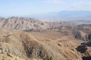 Keys View mit Panoramablick auf die Berge und das Coachella Valley
