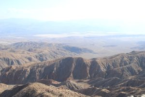 Keys View mit Panoramablick auf die Berge und das Coachella Valley