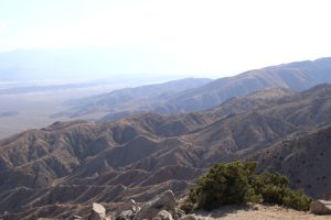 Keys View mit Panoramablick auf die Berge und das Coachella Valley