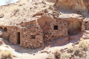 Unterkunft der Minenarbeiter