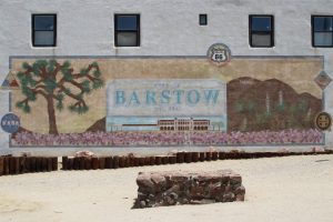 Wandgemälde „City of Barstow“