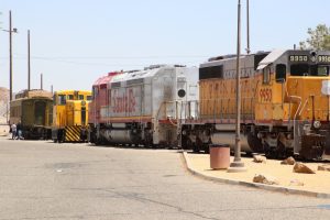 Ausgestellte Museums-Lokomotiven