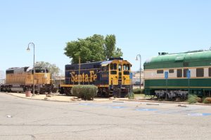 Ausgestellte Museums-Lokomotiven