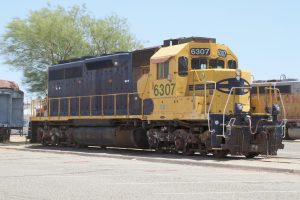 Ausgestellte Museums-Lokomotive