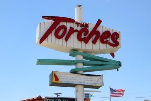 The Torches Motel Leuchtreklame