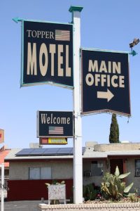 Topper Motel Leuchtreklame