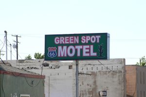 Green Spot Motel Leuchtreklame