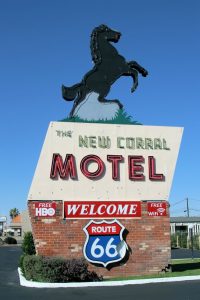 New Corral Motel Leuchtreklame