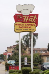 The Hat Leuchtreklame