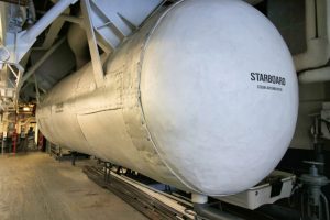 Steuerbord Dampfzylinder