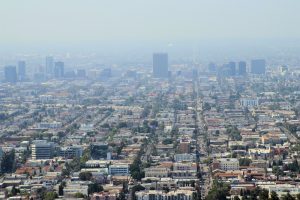 Blick auf Los Angeles