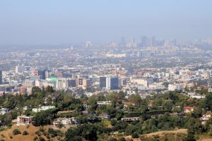 Blick auf Los Angeles