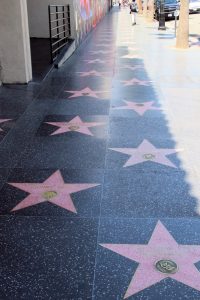 Hollywood Walk of Fame.