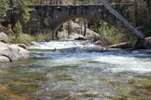 Brücke über den Marble Fork Kaweah River