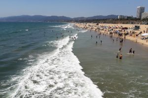 Strand von Santa Monica Richtung Norden