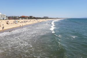 Strand von Santa Monica Richtung Süden