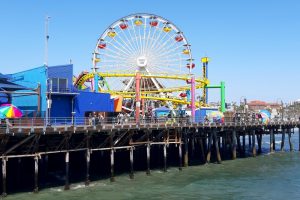 Riesenrad und Achterbahn