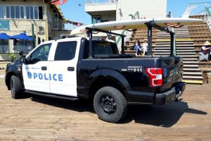 Polizei Pick-up der Santa Monica Police