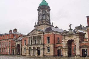 Im Innenhof von Dublin Castle