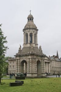 Campanile of Trinity College, der 30 Meter hohe Glockenturm stammt aus dem Jahre 1853